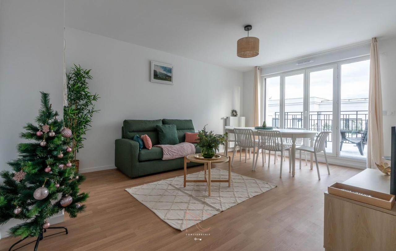 *Disneyland-Paris* 10 Pers, Wifi, 2 Parkings Chessy  Luaran gambar